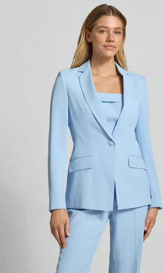 Jake*s Cocktail Blazer met reverskraag en paspelzakken - Foto 3