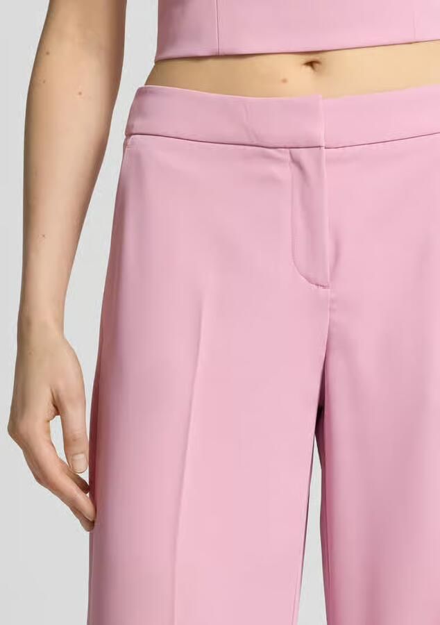 Jake*s Cocktail Broek met wijde benen en paspelzakken aan het achterwerk