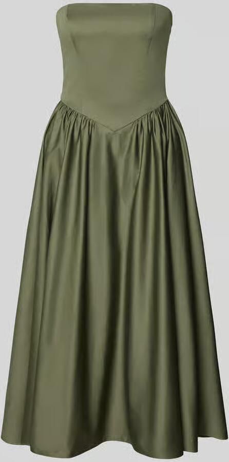 Jake*s Cocktail Cocktailjurk in off-shoulder-look met smokdetails - Foto 3
