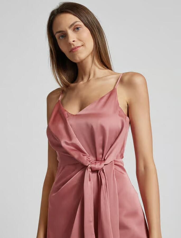 Jake*s Cocktail midi-jurk met verlengde achterkant