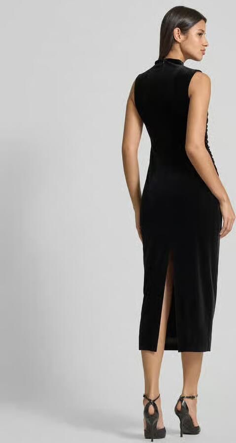 Jake*s Cocktail Slim fit cocktailjurk met plooien