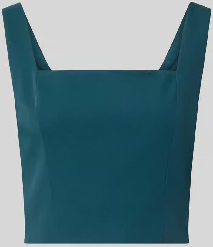 Jake*s Cocktail Cropped top met carré-halslijn en ritssluiting aan de achterkant - Foto 2