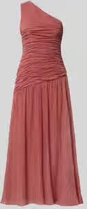 Jake*s Cocktail Fit and flare cocktailjurk met one-shoulder