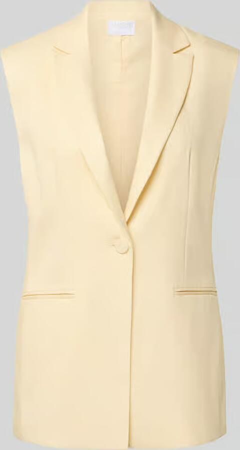 Jake*s Cocktail Gilet met reverskraag en knoopsluiting - Foto 2