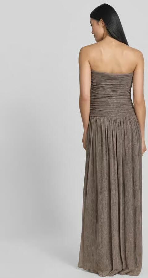Jake*s Cocktail Glanzende off-shoulderjurk met draperieën - Foto 3