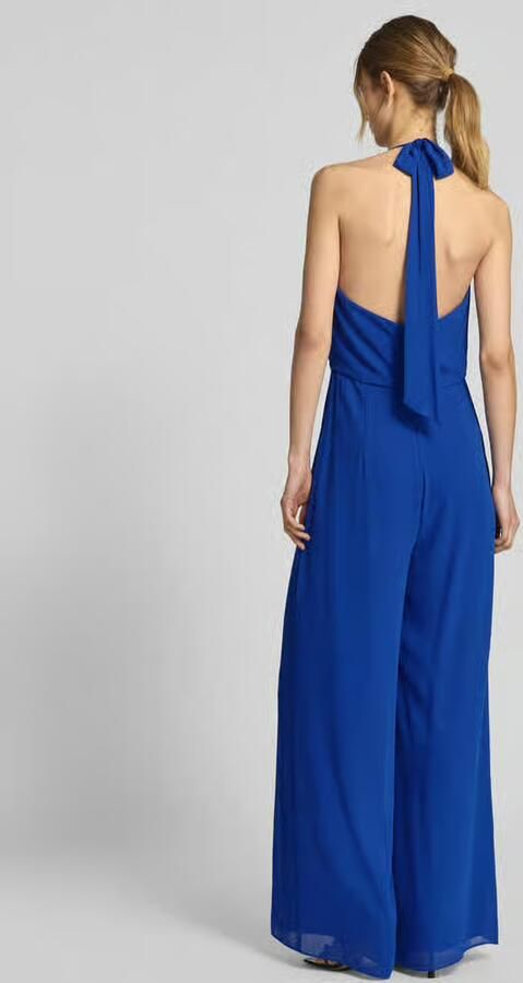Jake*s Cocktail Jumpsuit met plissévouwen en ronde hals - Foto 3