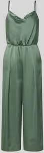 Jake*s Cocktail Jumpsuit van satijn met cascadehals