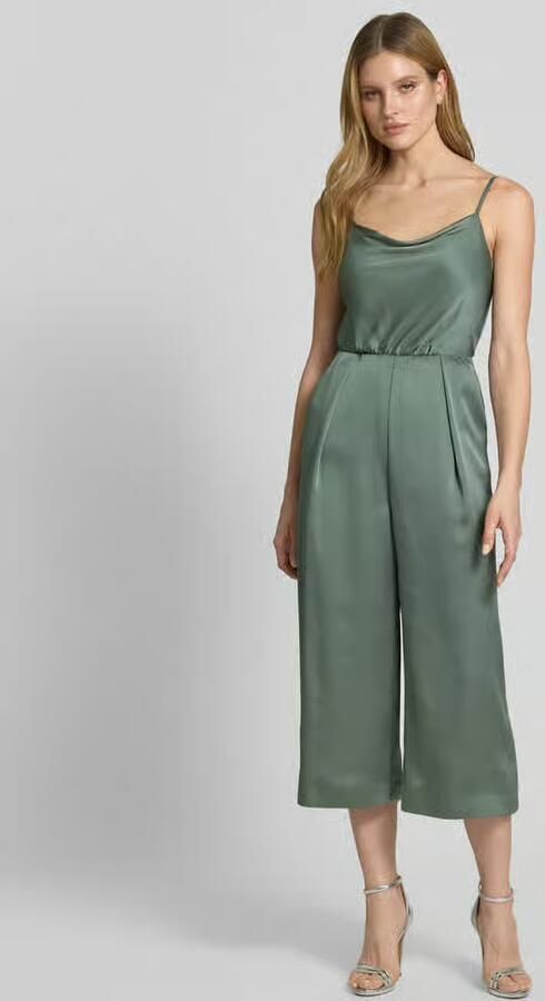Jake*s Cocktail Jumpsuit van satijn met cascadehals - Foto 3