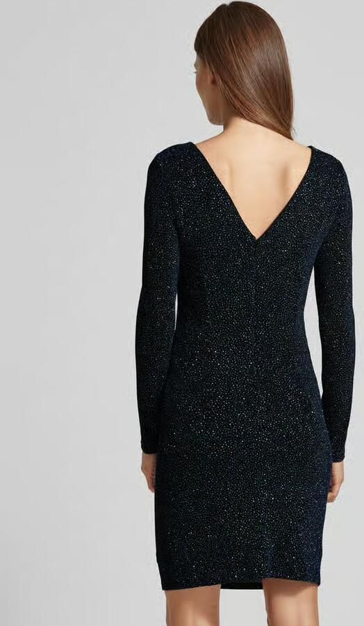 Jake*s Cocktail Knielange cocktailjurk met strass-steentjes - Foto 4