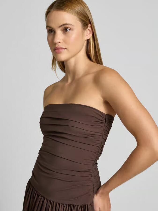 Jake*s Cocktail maxi-jurk in off-shoulder-look