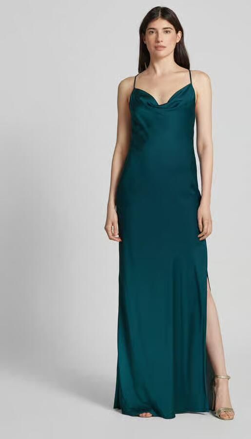 Jake*s Cocktail Maxi-jurk met cascadehals - Foto 4