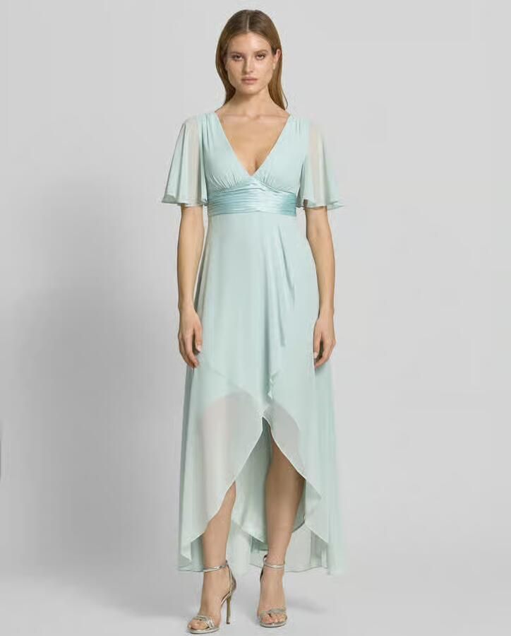 Jake*s Cocktail midi-jurk van chiffon met diepe V-hals - Foto 2