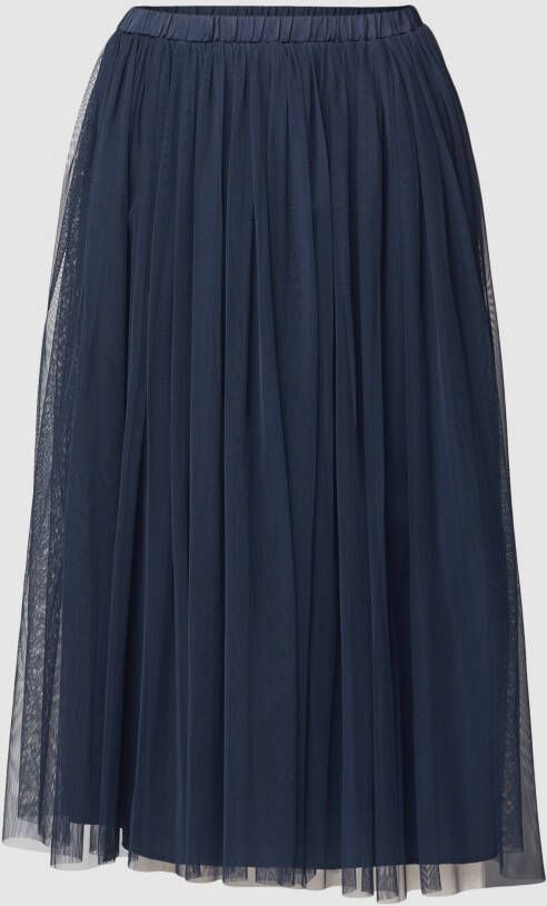 Jake*s Cocktail Midirok van mesh met elastische band