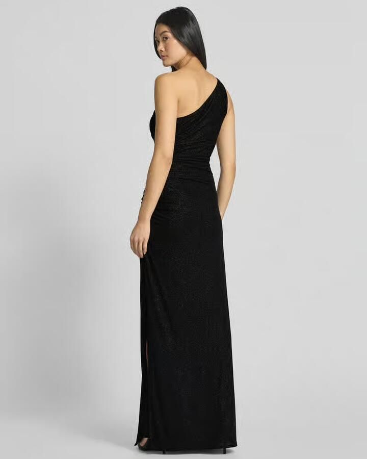 Jake*s Cocktail Off shoulder-jurk met uitsparing en loopsplit - Foto 2