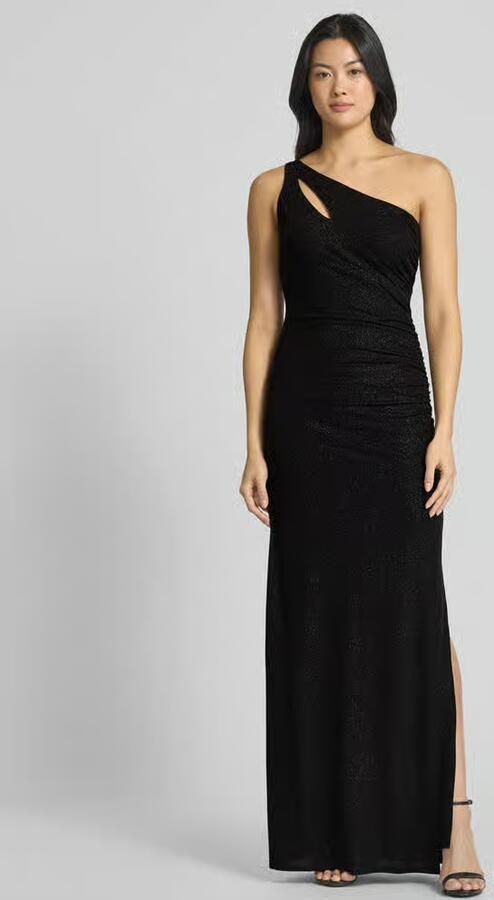 Jake*s Cocktail Off shoulder-jurk met uitsparing en loopsplit - Foto 4