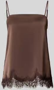 Jake*s Cocktail Regular fit blousetop met kant