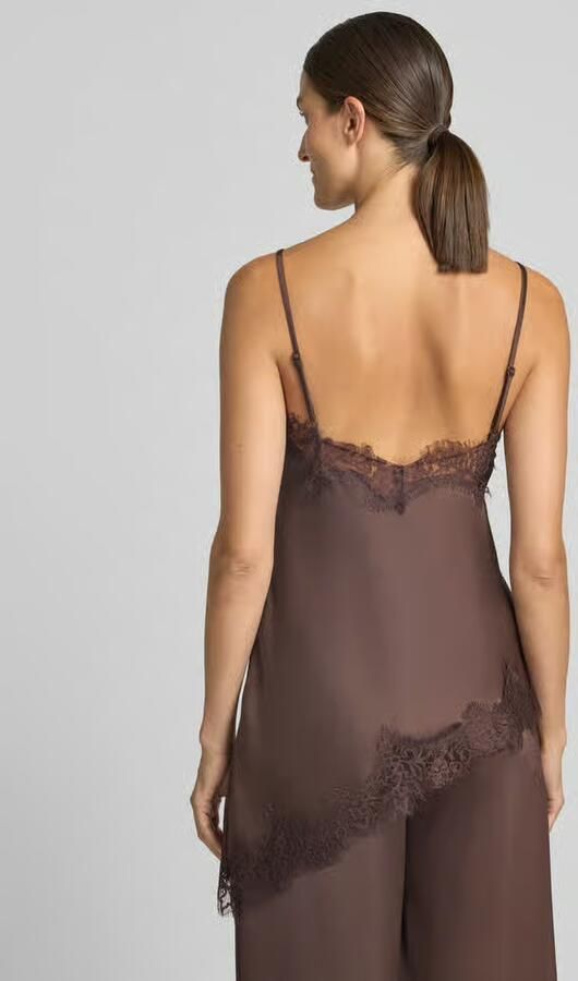 Jake*s Cocktail Regular fit blousetop met kant - Foto 3