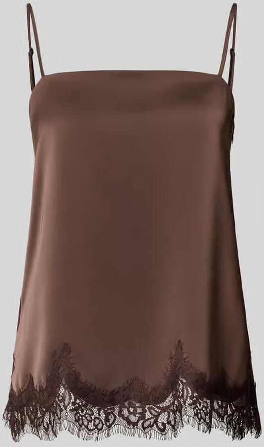 Jake*s Cocktail Regular fit blousetop met kant - Foto 3
