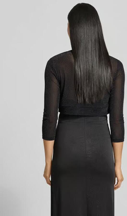 Jake*s Cocktail Regular fit bolero in semi-transparant design