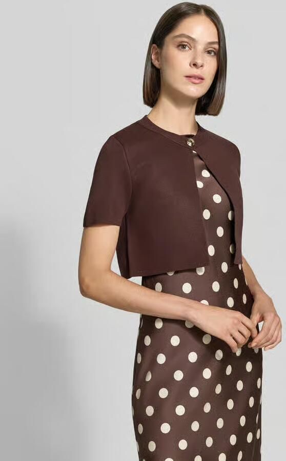 Jake*s Cocktail Regular fit bolero met 1-knoopssluiting - Foto 2