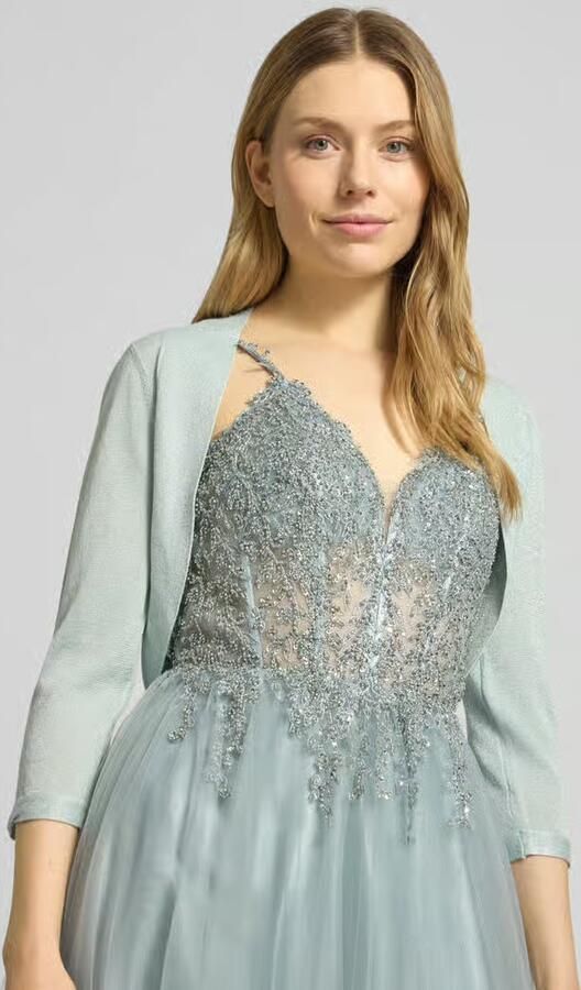 Jake*s Cocktail Regular fit bolero van Viscosemix