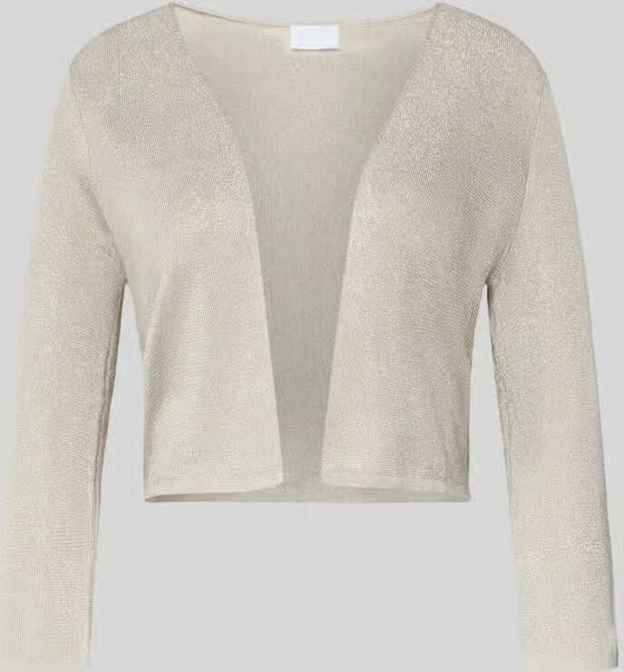 Jake*s Cocktail Regular fit bolero van viscosemix in gebreide look - Foto 2
