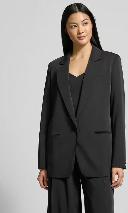 Jake*s Cocktail Relaxed fit blazer met paspelzakken - Foto 3