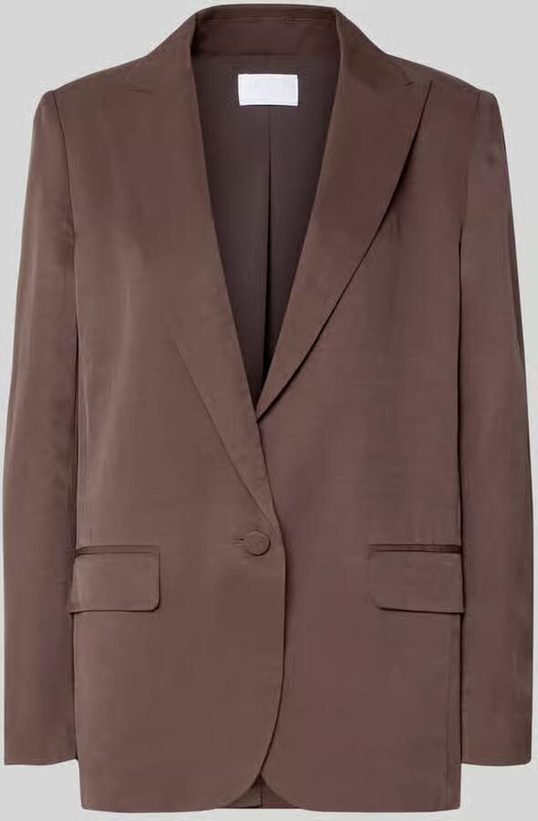 Jake*s Cocktail Relaxed fit blazer met reverskraag - Foto 2