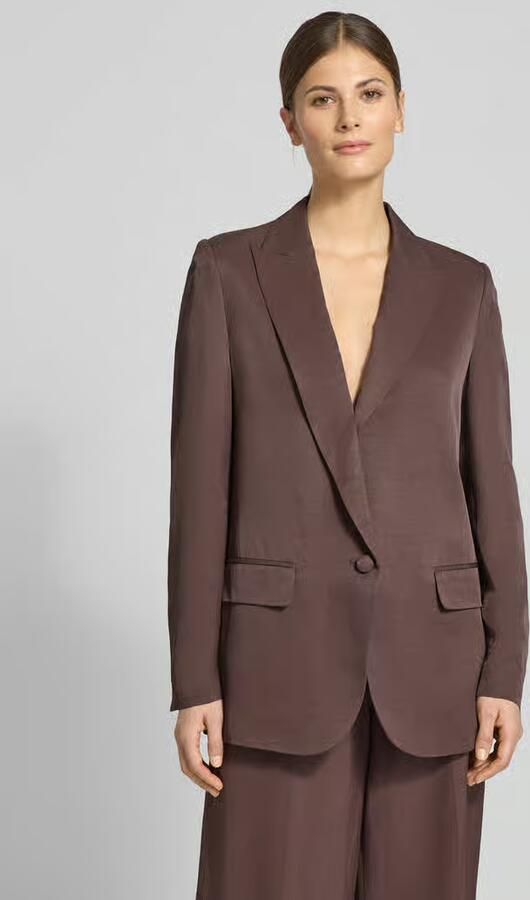 Jake*s Cocktail Relaxed fit blazer met reverskraag - Foto 3