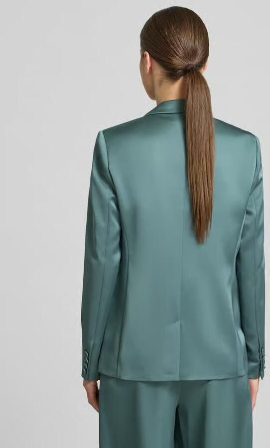 Jake*s Cocktail Slim fit blazer met paspelzakken