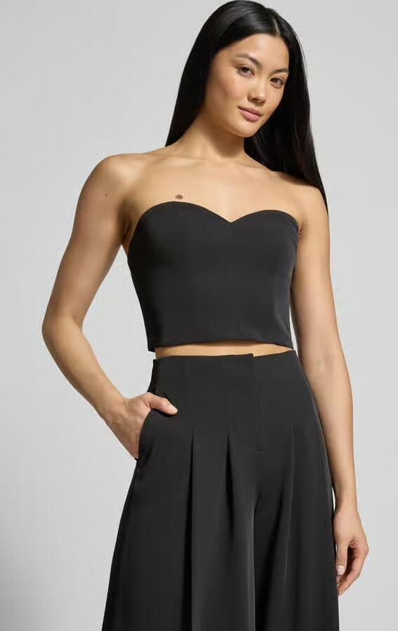Jake*s Cocktail Slim fit top in strapless design - Foto 2