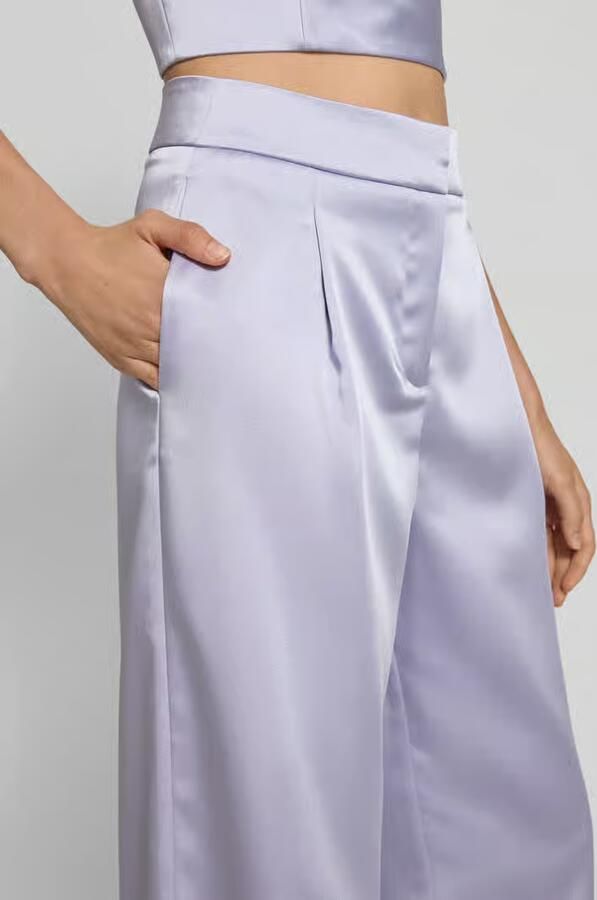 Jake*s Cocktail Stoffen broek met bandplooien