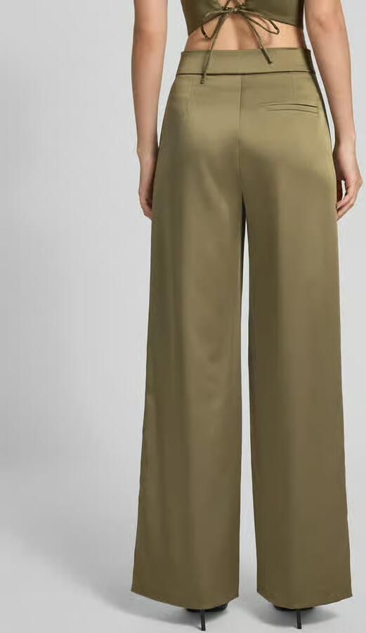 Jake*s Cocktail Stoffen broek met bandplooien