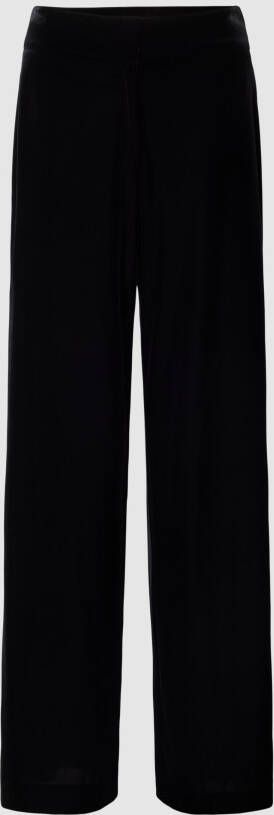 Jake*s Cocktail Wide leg stoffen broek met haakjes- en ritssluiting