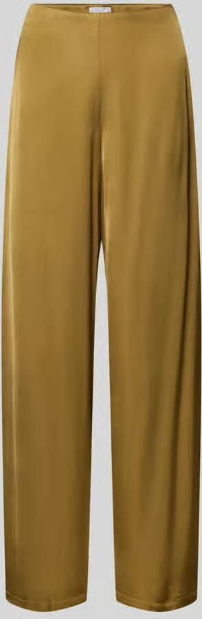 Jake*s Cocktail Stoffen broek van viscose in satijnlook met ritssluiting
