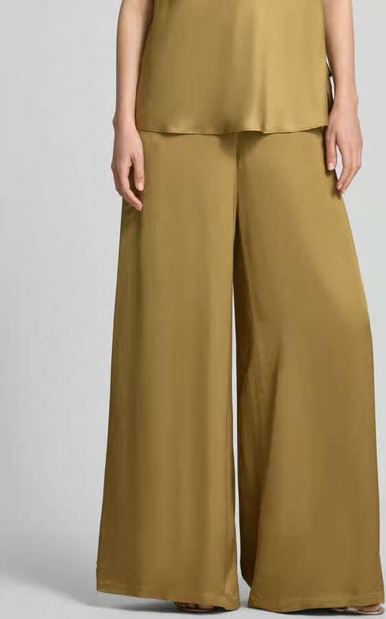 Jake*s Cocktail Stoffen broek van viscose in satijnlook met ritssluiting - Foto 3