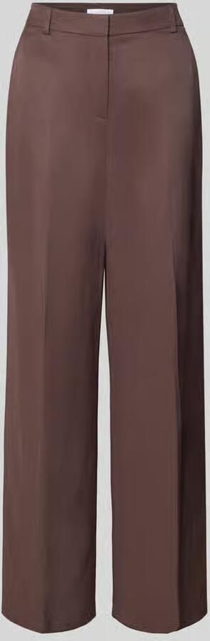 Jake*s Cocktail Straight Fit stoffen broek met vouwplooi - Foto 4