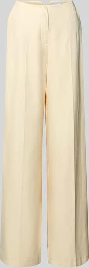 Jake*s Cocktail wide fit stoffen broek met persplooien - Foto 4