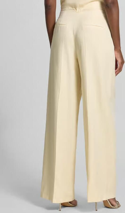 Jake*s Cocktail wide fit stoffen broek met persplooien