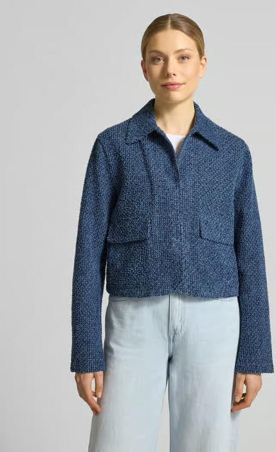 Jake*s Collection Blazer in bouclé-look met verborgen sluiting - Foto 3