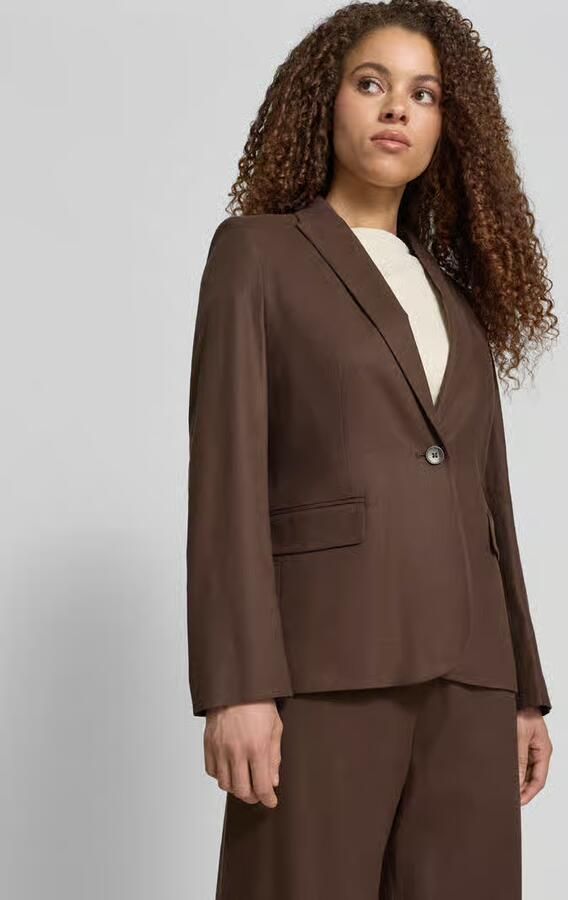 Jake*s Collection Blazer met reverskraag en paspelzakken