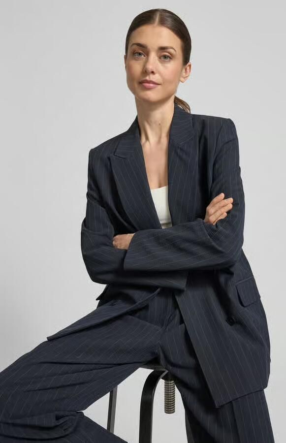 Jake*s Collection Blazer met viscose