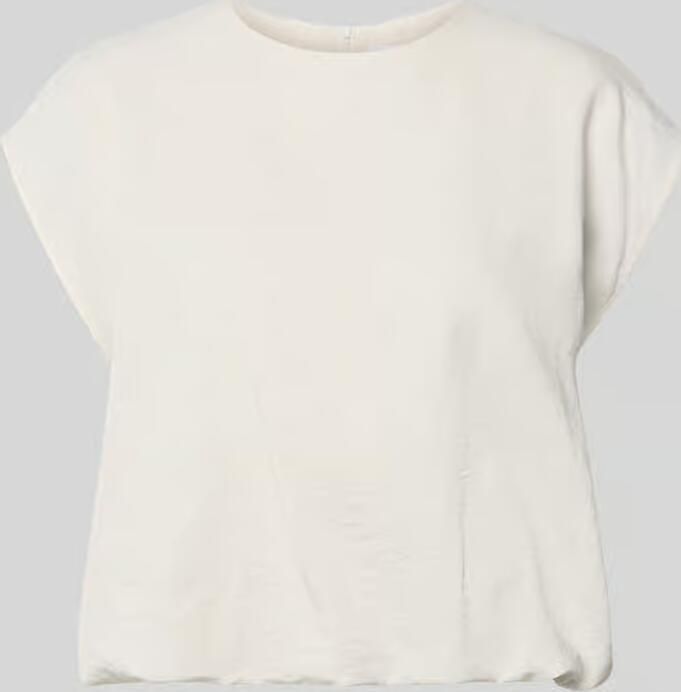 Jake*s Collection Blouse met ronde hals en kapmouwen - Foto 2