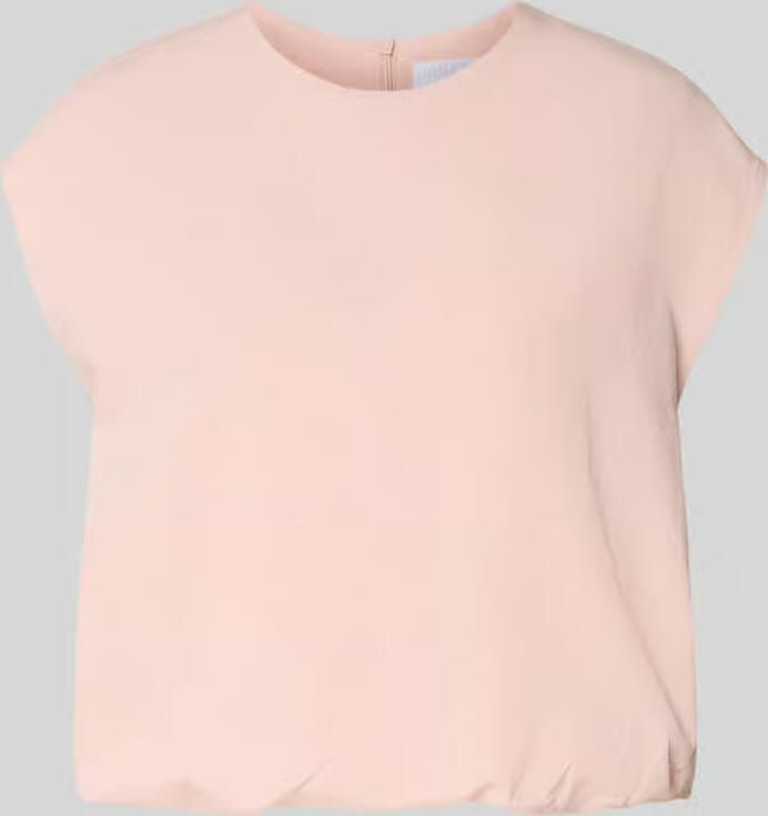 Jake*s Collection Blouse met ronde hals en kapmouwen - Foto 2