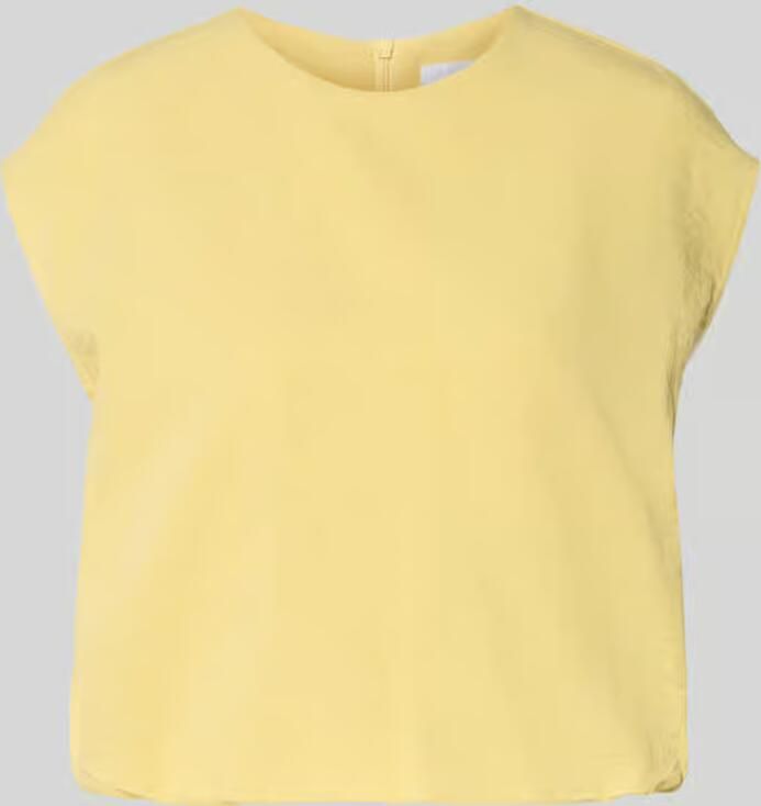 Jake*s Collection Blouse met ronde hals en kapmouwen - Foto 2