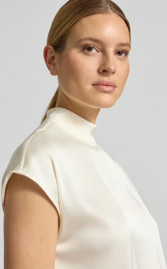 Jake*s Collection Blousenshirt met opstaande kraag