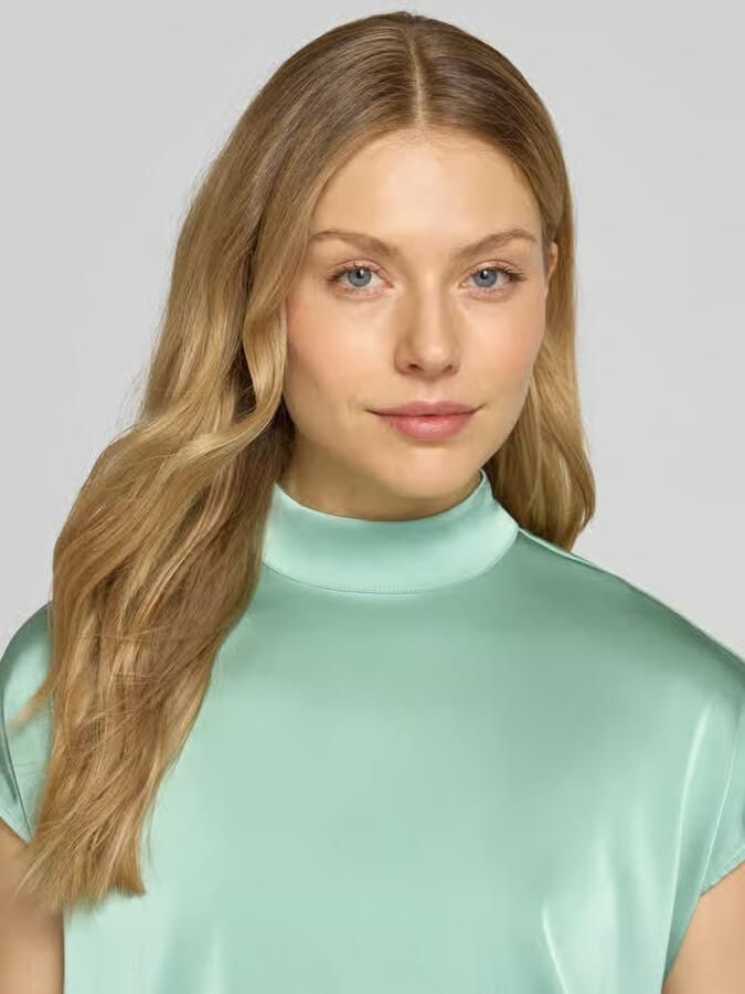 Jake*s Collection Blousenshirt met opstaande kraag