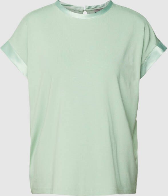 Jake*s Collection Blouseshirt met boorden van satijn