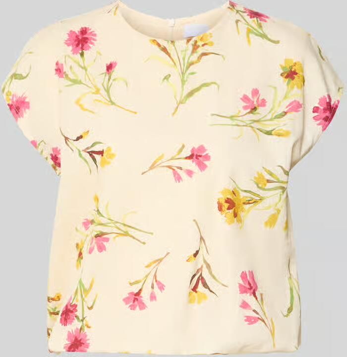 Jake*s Collection Blouseshirt met kapmouwen en ronde hals - Foto 2