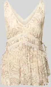 Jake*s Collection Blousetop met V-hals en met kant